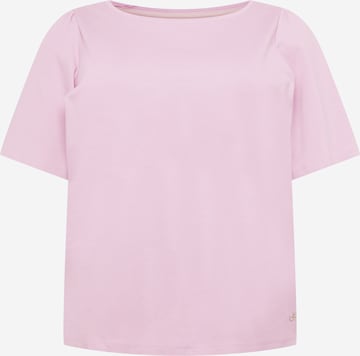 Tom Tailor Women + T-Shirt in Lila: predná strana