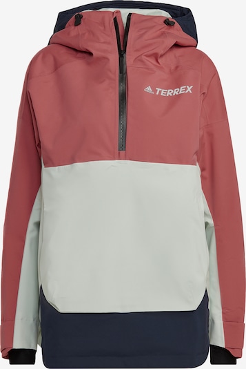 ADIDAS TERREX Sportjacke  'TERREX 2' in dunkelblau / rostrot / offwhite, Produktansicht