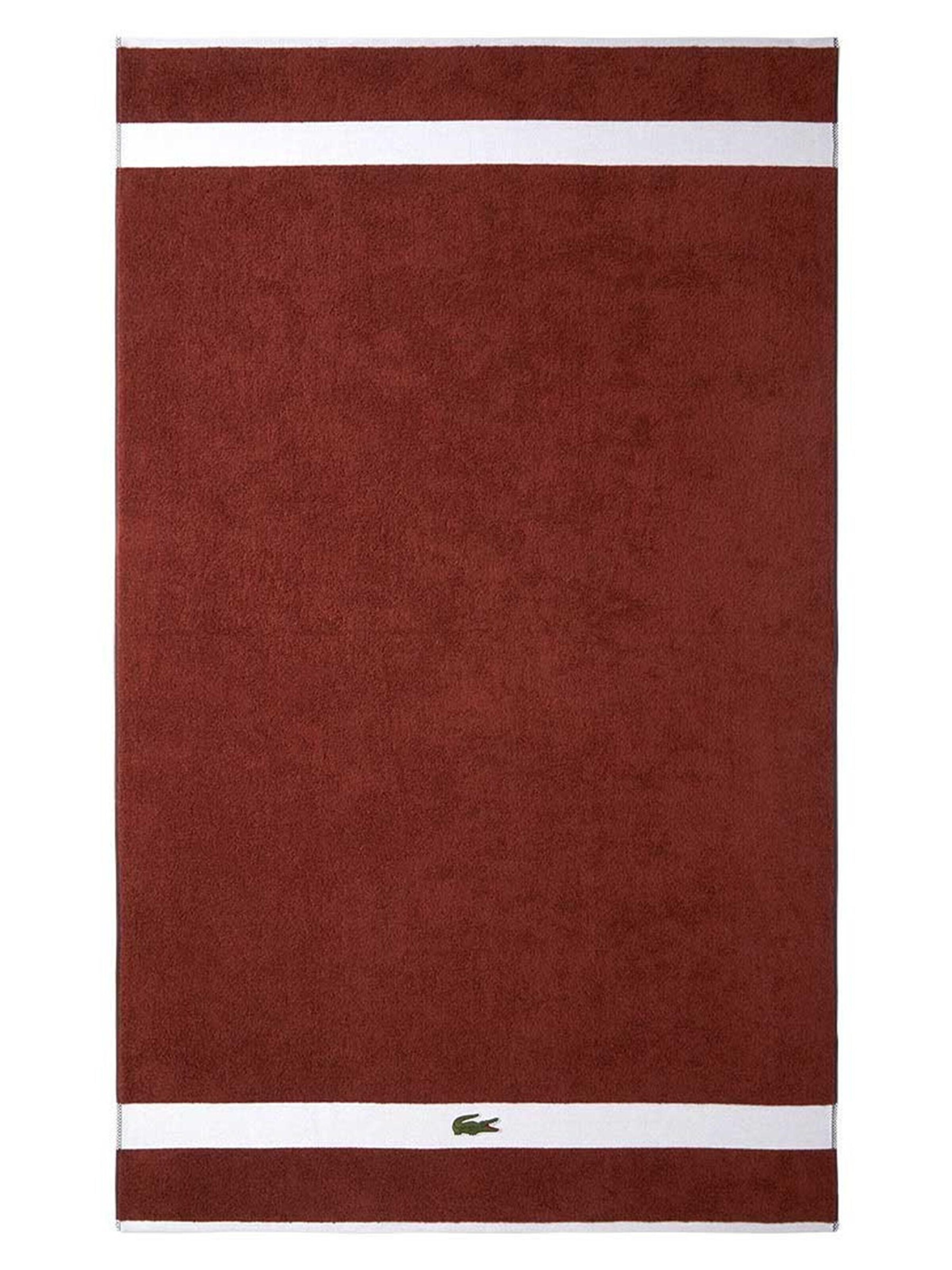 LACOSTE Handtuch 'LCASUAL'‌‌‌‌ in Rot: Vorderseite