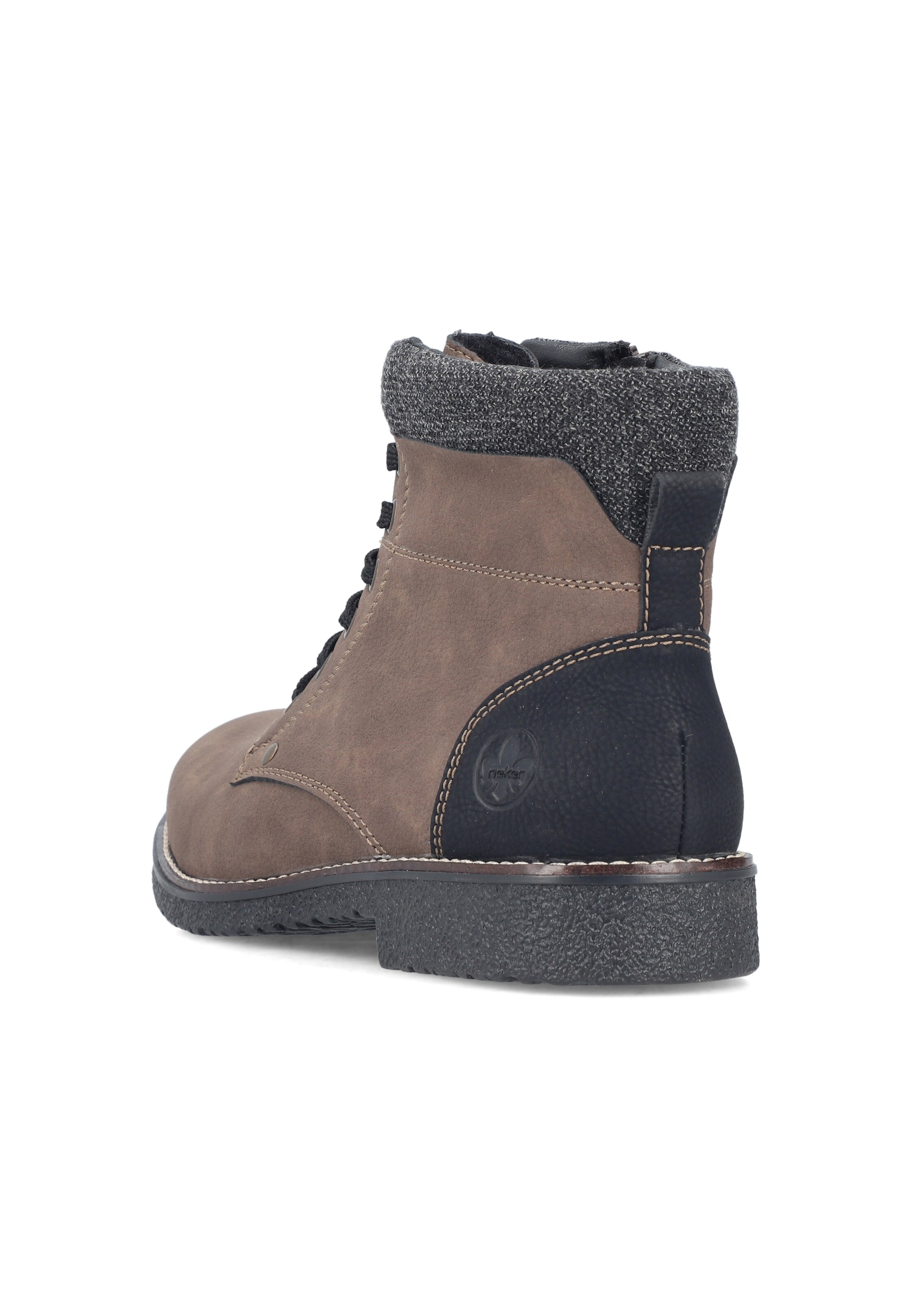 Bottines à lacets Rieker en marron
