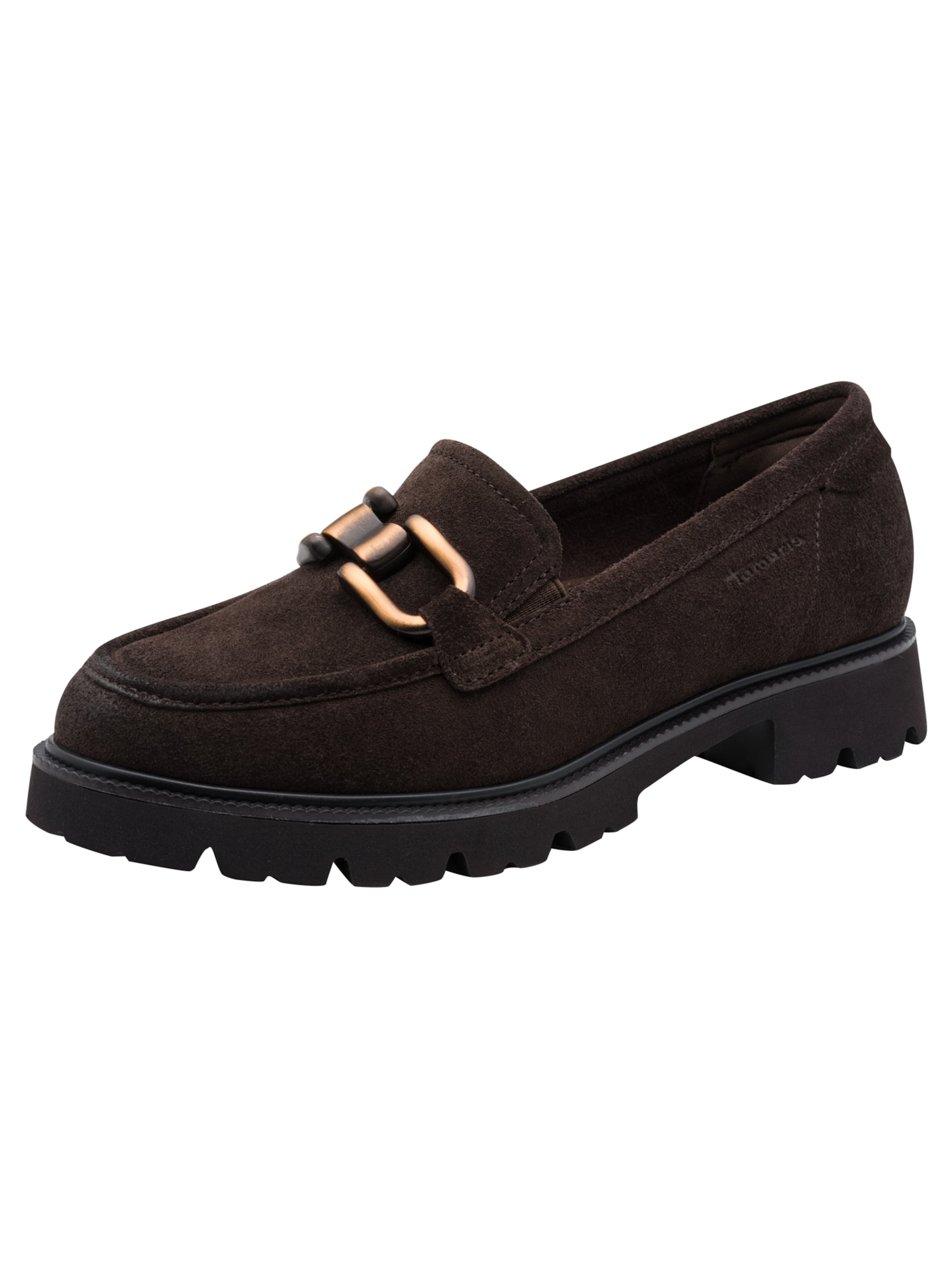 Tamaris Slipper in Braun: Vorderseite