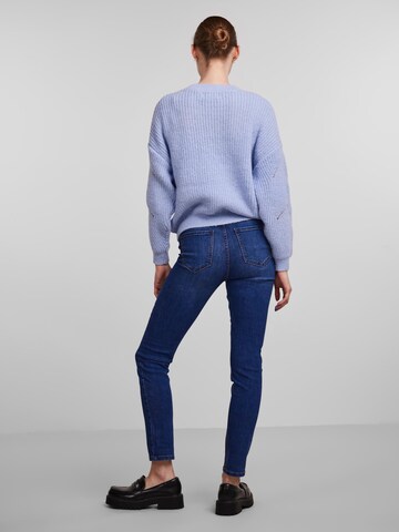 Pieces Maternity Sweater 'Ofelia' in Blue