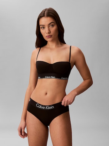 Calvin Klein Underwear Balkonetová Podprsenka – černá: přední strana