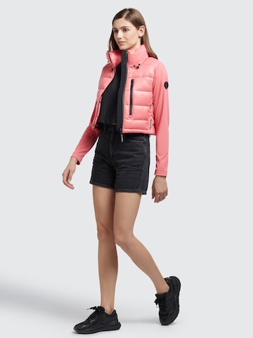 khujo Between-Season Jacket 'Avila' in Pink