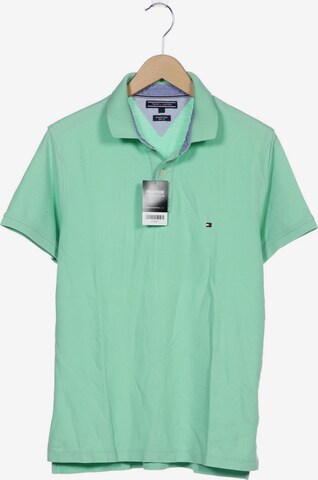 TOMMY HILFIGER Shirt in L in Green: front