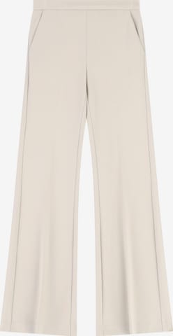 évasé Pantalon 'IMPERIAL PANTALONE A ZAMPA' IMPERIAL en blanc : devant