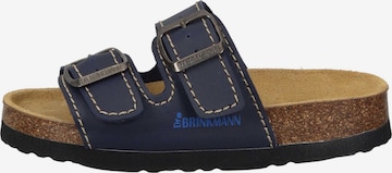 DR. BRINKMANN Pantolette 'Bonillo' in Blau: Vorderseite