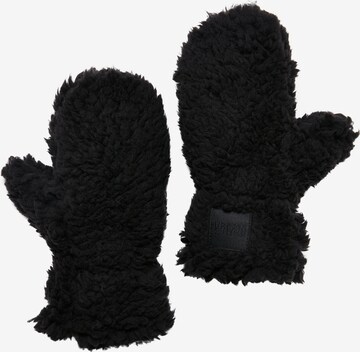 Urban Classics Gloves in Black: front