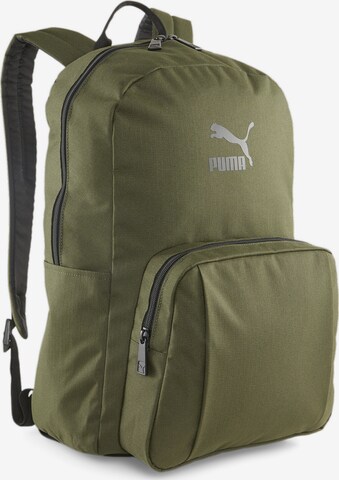 PUMA Sports Backpack in Green: front