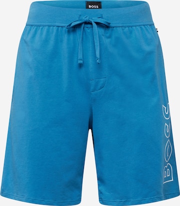 BOSS Black Pajama pants 'Identity' in Blue: front