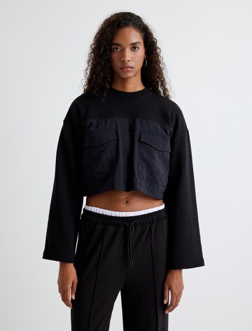 Koton Sweatshirt in Black: front
