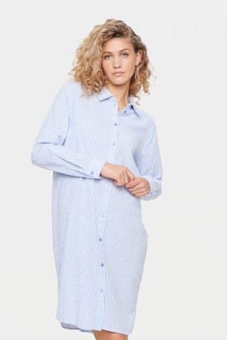 SAINT TROPEZ Tunic 'Ummi' in Blue: front