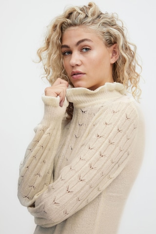 b.young Sweater in Beige