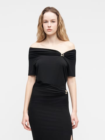 GUESS Tričko 'BRIGITTE' – černá: přední strana