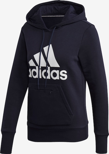 ADIDAS PERFORMANCE Sportiska tipa džemperis tumši zils / balts, Preces skats
