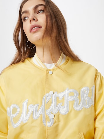 Colourful Rebel Between-Season Jacket 'Felicia' in Yellow