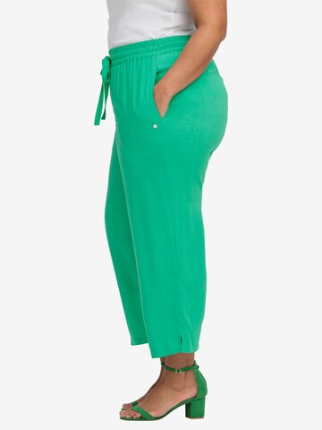 SHEEGO Loose fit Pants in Green