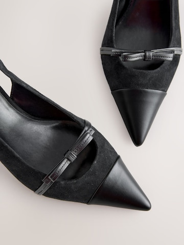 Next Sling körömcipők 'Forever Comfort®' - fekete