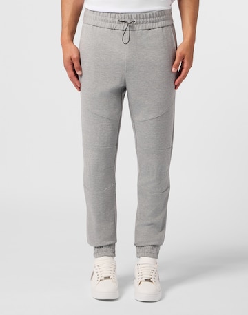 Effilé Pantalon Philipp Plein en gris : devant