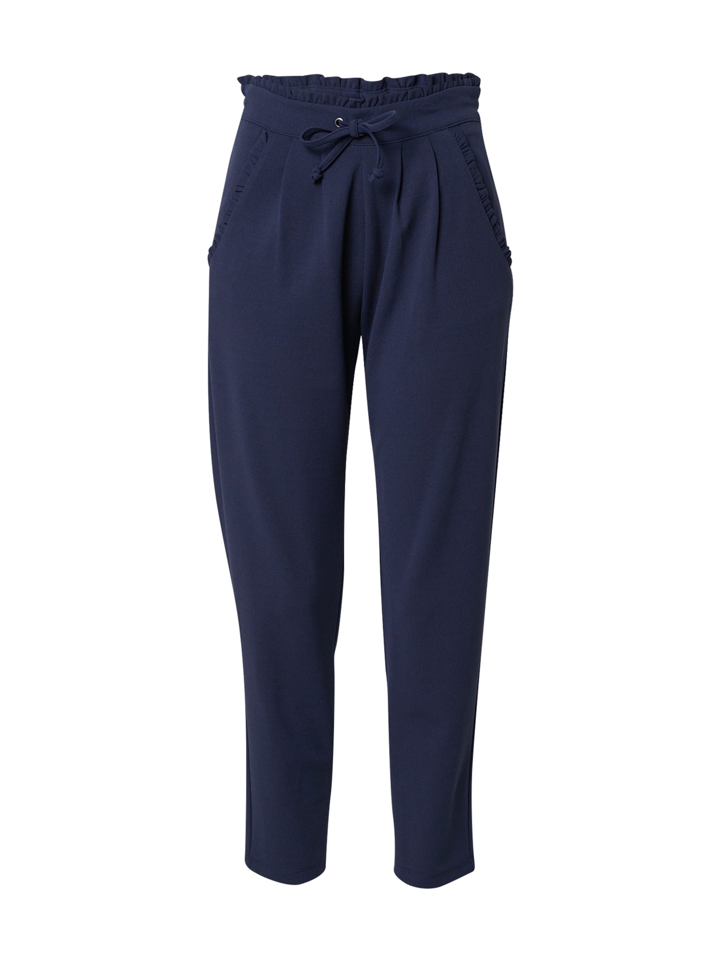 JDY Pleat-front trousers 'Catia' in Blue: front