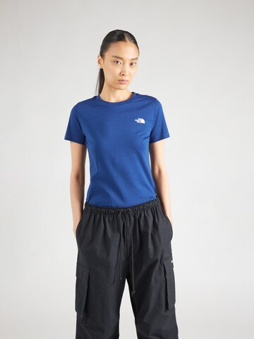 Maglietta 'Simple Dome' di THE NORTH FACE in blu: frontale