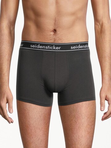 SEIDENSTICKER Long Johns 'Cotton Flex' in Black