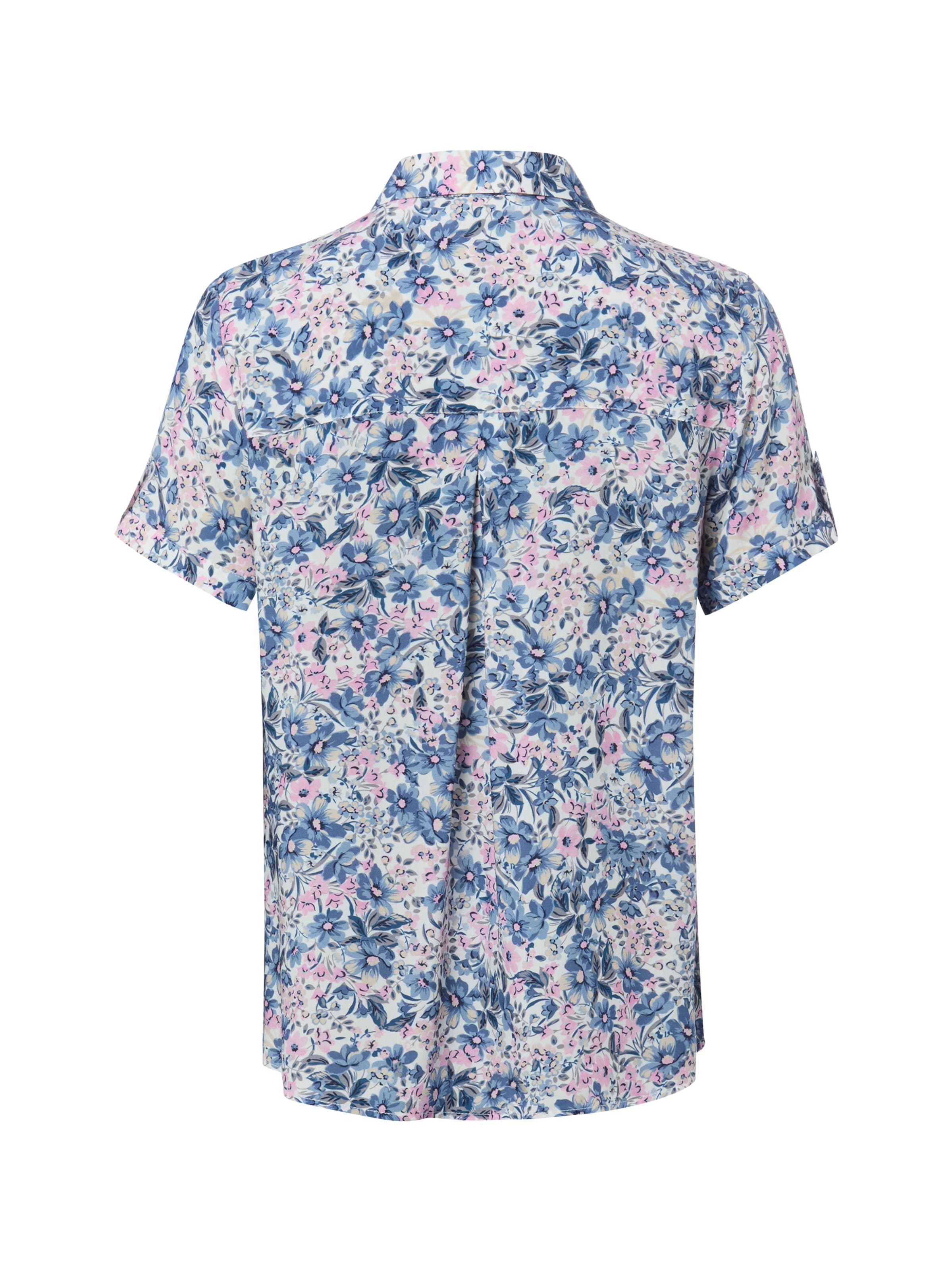 Franco Callegari Blouse 'Debby' in Blue