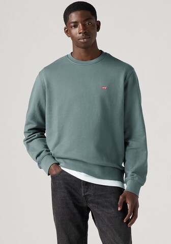 LEVI'S ®Sweater majica 'Original Housemark' - plava boja: prednji dio