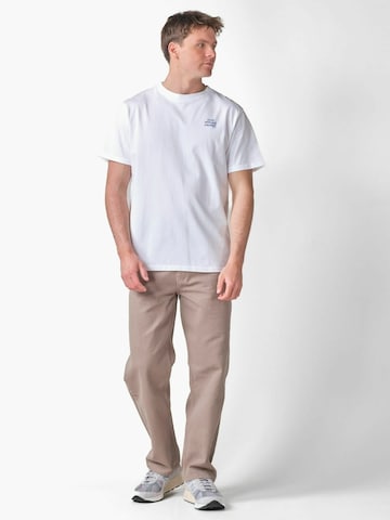 Coupe regular Chemise ' Egon ' Klitmøller en blanc