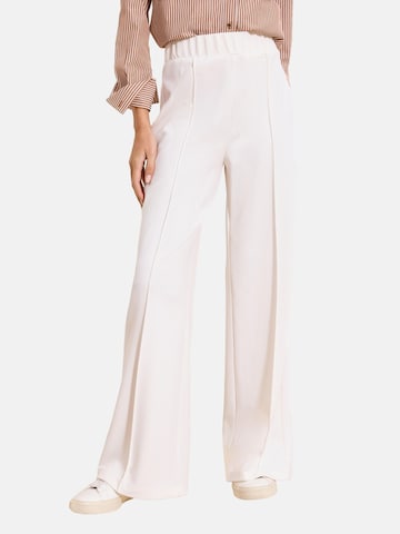 balta Lipsy Plačios klešnės Kelnės: priekis