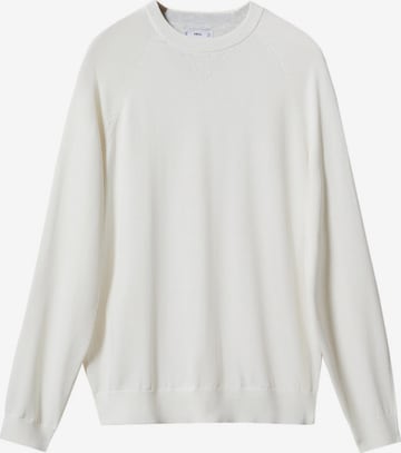 Pull-over 'Ten' MANGO MAN en blanc : devant