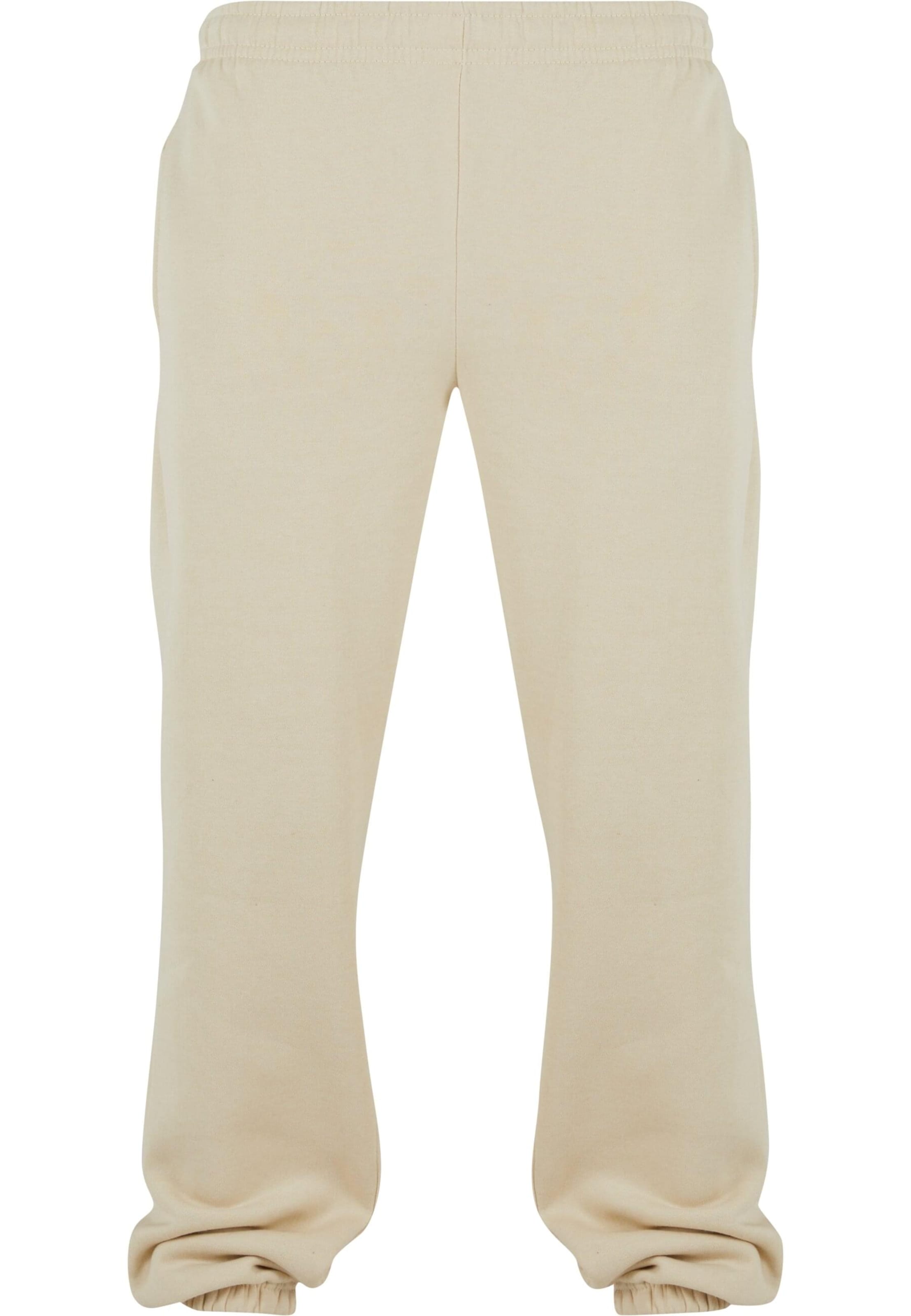 Urban Classics Tapered Παντελόνι 'Essential' σε μπεζ: μπροστά