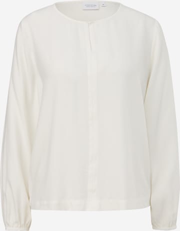 comma casual identity - Blusa en blanco: frente