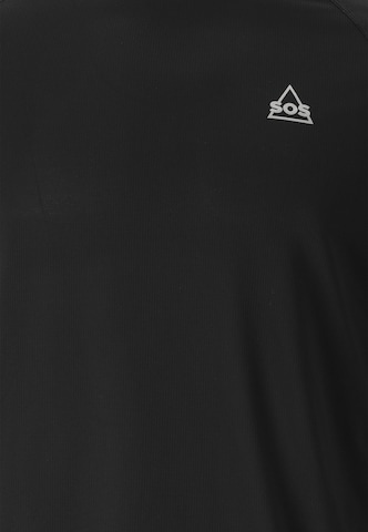 SOS Performance shirt 'Pillar' in Black