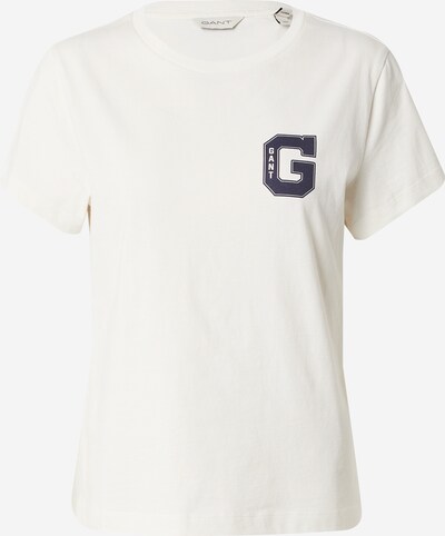 GANT T-shirt en beige clair / bleu marine, Vue avec produit