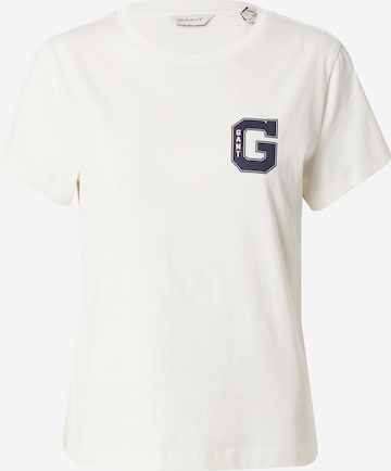GANT T-Shirt in Beige: predná strana