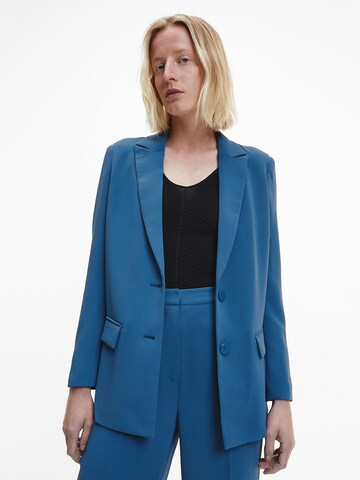 Calvin Klein Blazers in Blauw: voorkant