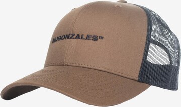 Cappello da baseball di MJ Gonzales in marrone: frontale