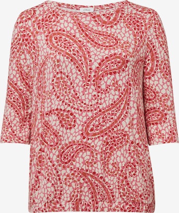 T-shirt s.Oliver en rouge : devant