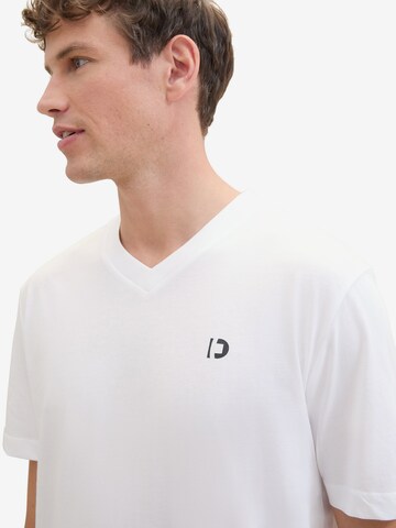 T-Shirt TOM TAILOR DENIM en blanc