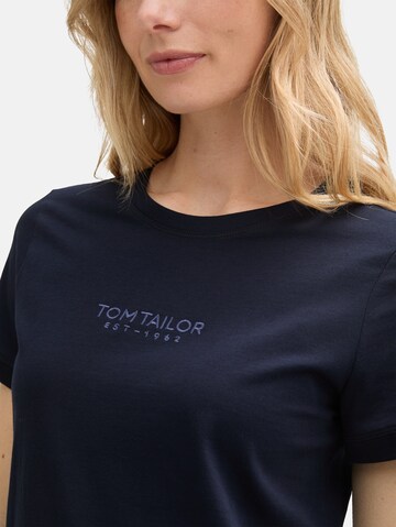 TOM TAILOR Shirt in Blauw