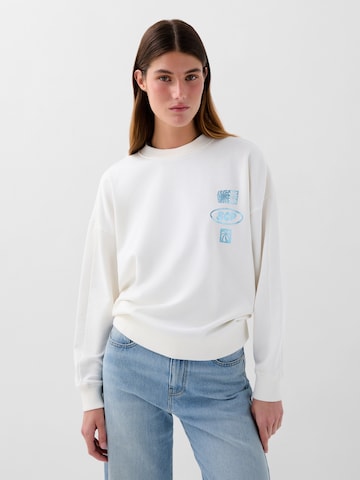 Sweat-shirt ' ' Scalpers en blanc : devant