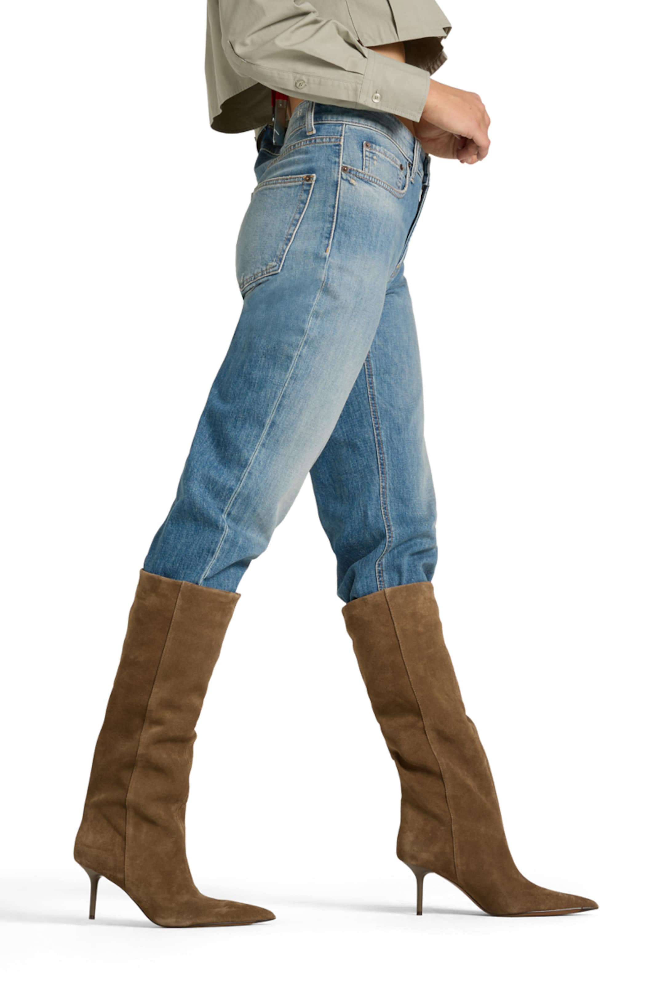 Cambio Regular Jeans 'Gini' in Blauw