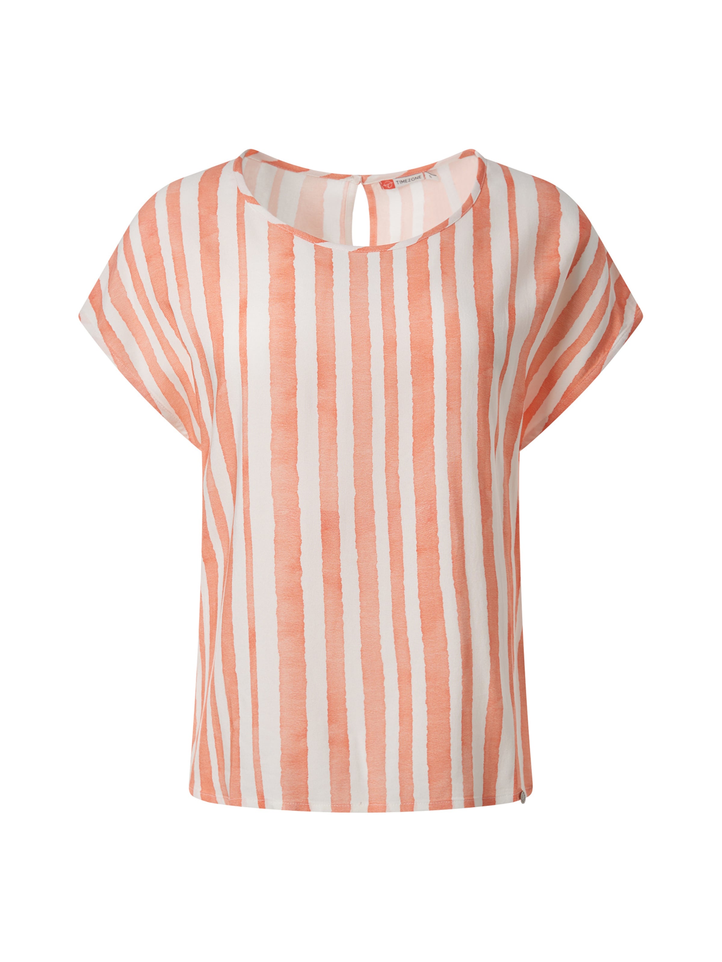 TIMEZONE kurzärmliges oversize shirt 'Casual' in Orange: Vorderseite