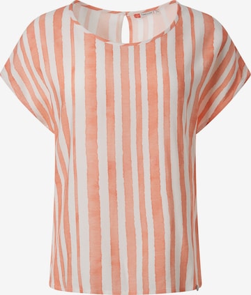 TIMEZONE Oversized Shirt 'Casual' in Orange: front