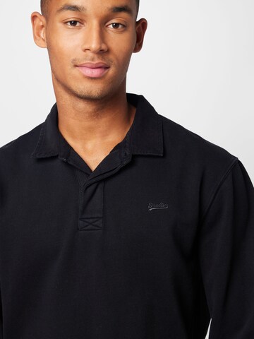 SuperdrySweater majica - crna boja