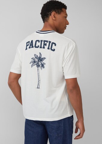 T-Shirt s.Oliver en blanc : devant