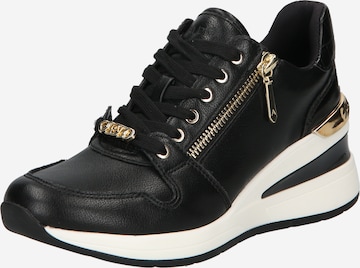 ALDO Platform trainers 'WIWIAX' in Black: front