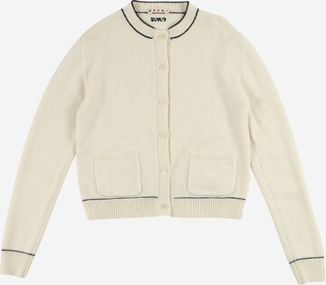 Marni Knit Cardigan in White: front