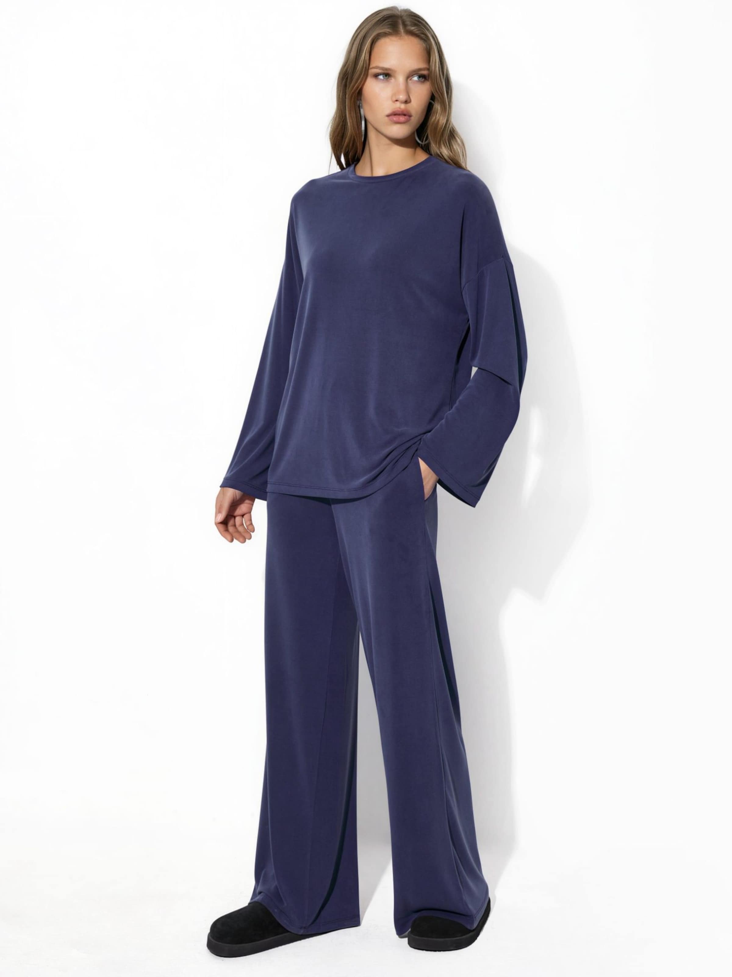 Regular Pantalon Busem en bleu